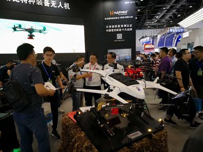 哈瓦無人機攜高精尖特種裝備亮相中國國際警用裝備博覽會